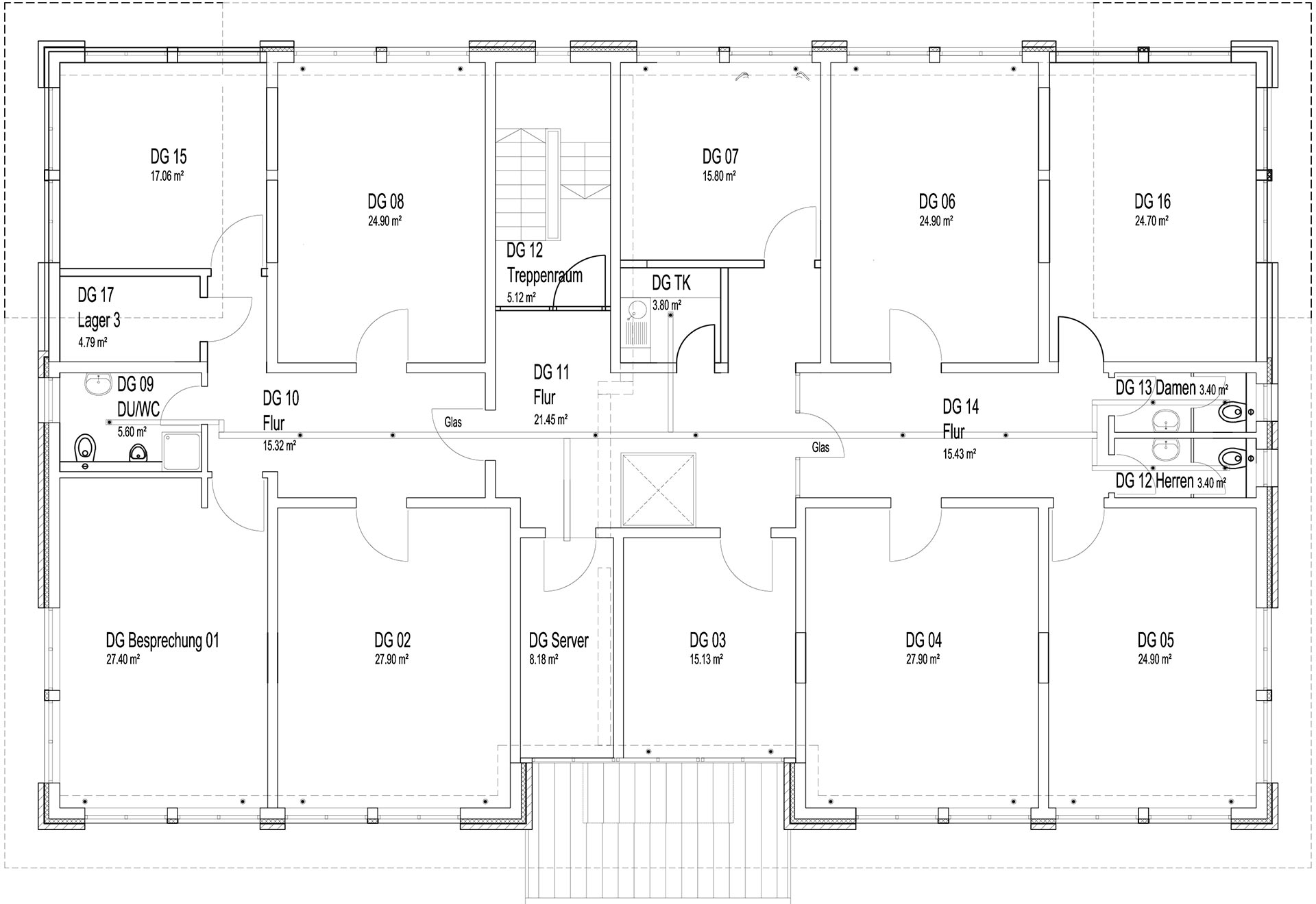 Grundriss Obergeschoss